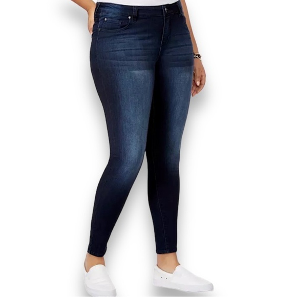 Celebrity Pink Dark Blue Skinny Jeans